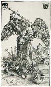 聖ミカエル 作： Lucas Cranach the Elder